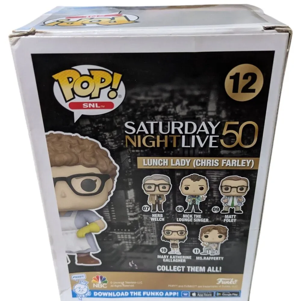 Funko Pop! Lunch Lady (Chris Farley) #12 Target Exclusive Saturday Night Live